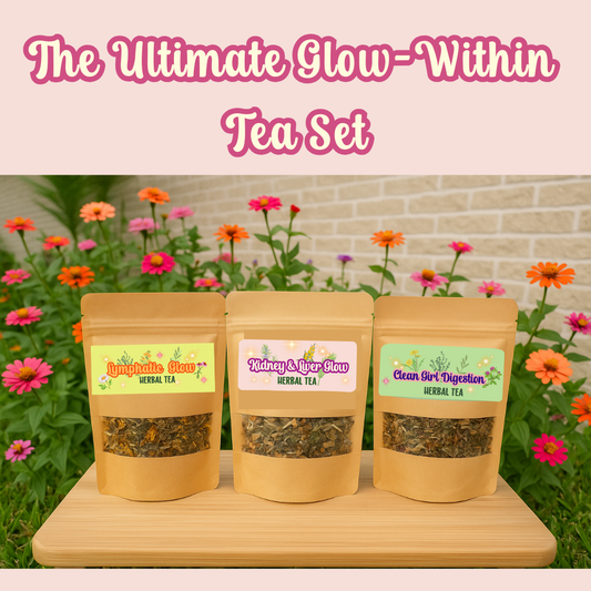 🎀🌿 The Ultimate Glow-Within Tea Set ✨
